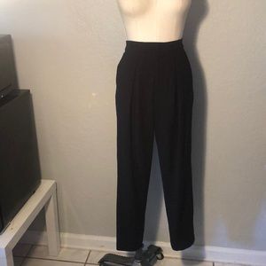 Black Ankle Trousers